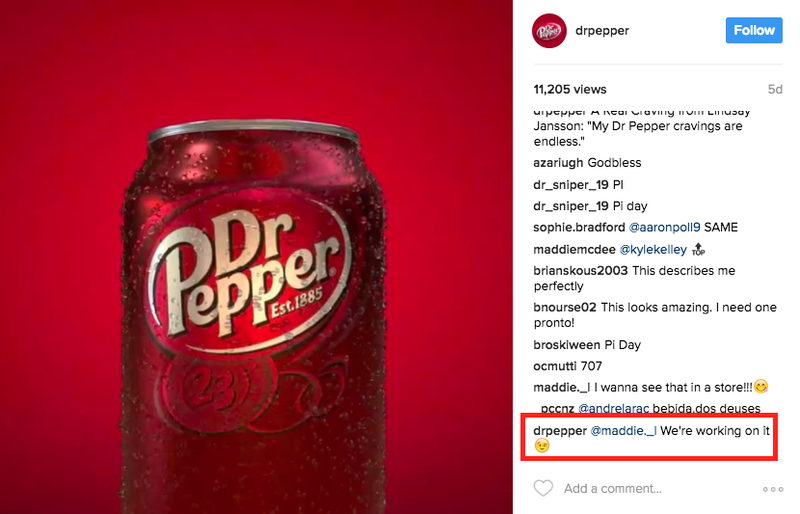 exemple dr pepper