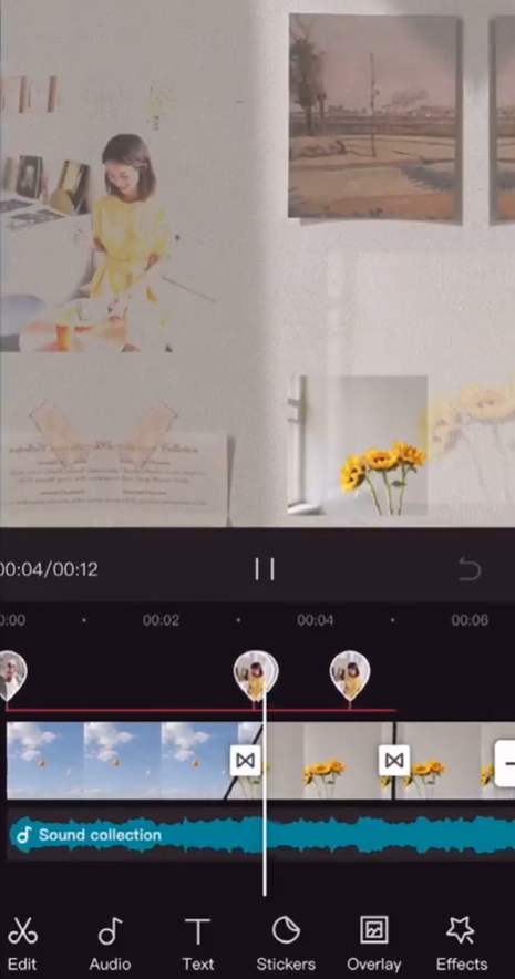 Montaggio video CapCut Instagram