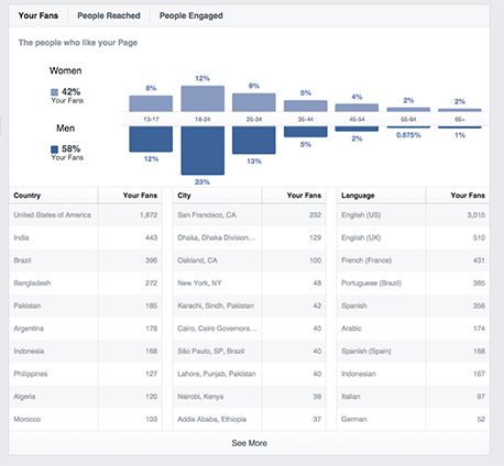 Facebook Insights vám může pomoci informovat vás o vašem konkrétním publiku