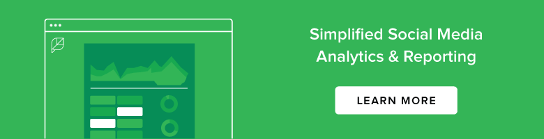 banner di analisi dei social media