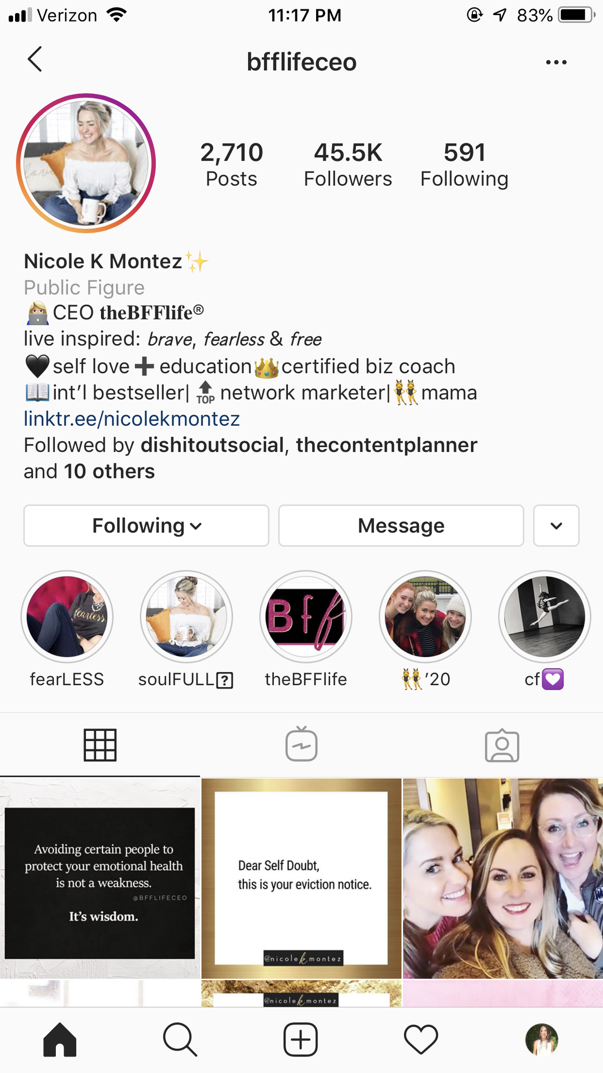 instagramové hacky - používejte speciální písma