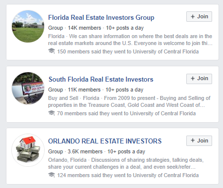 Les groupes Facebook sont un endroit fantastique pour les entreprises immobilières pour réseauter et découvrir de nouveaux clients