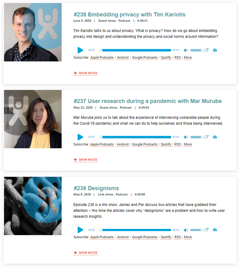 konsekvent planlægning er vigtig for podcasts