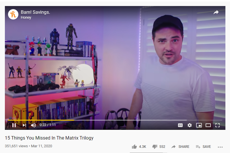 nonskippable youtube reklamní kampaň od medu