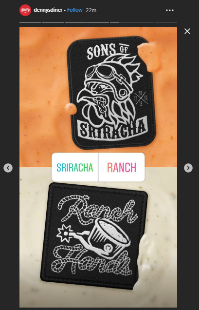 Enquesta d’Instagram de Denny