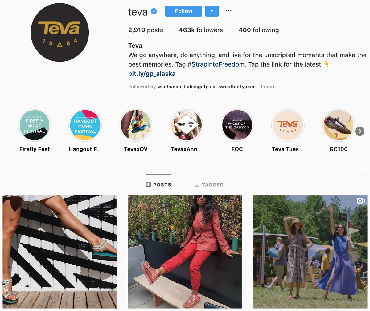Teva su Instagram: i migliori marchi da seguire