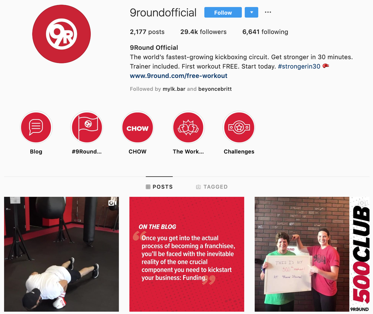 9Round su Instagram: i migliori marchi da seguire