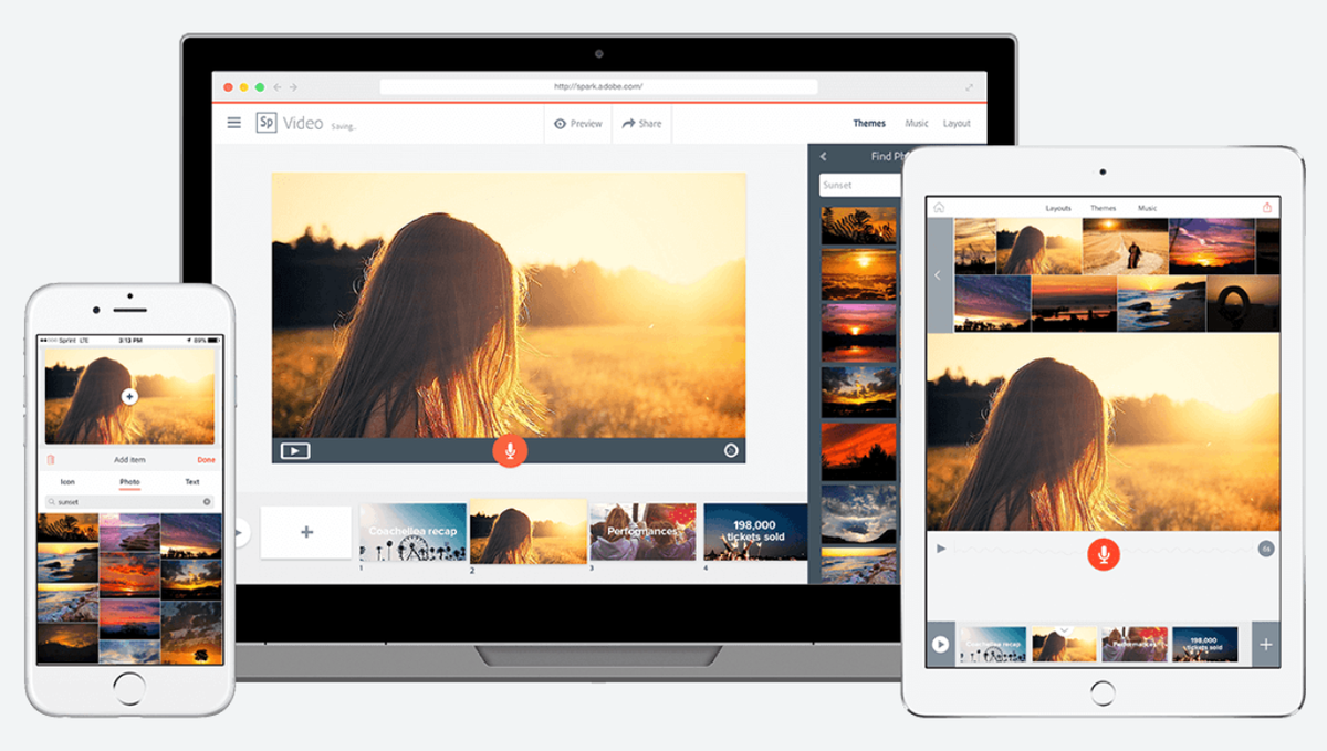 Adobe Spark è un potente strumento di modifica per le storie di Instagram