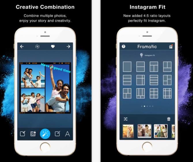 Framatic è uno strumento di editing semplice e veloce per Instagram
