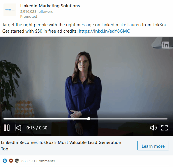 Videoreklamy LinkedIn jsou právě teď oblíbené pro generování potenciálních zákazníků