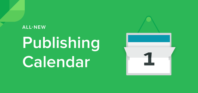 Nuovo calendario di pubblicazione