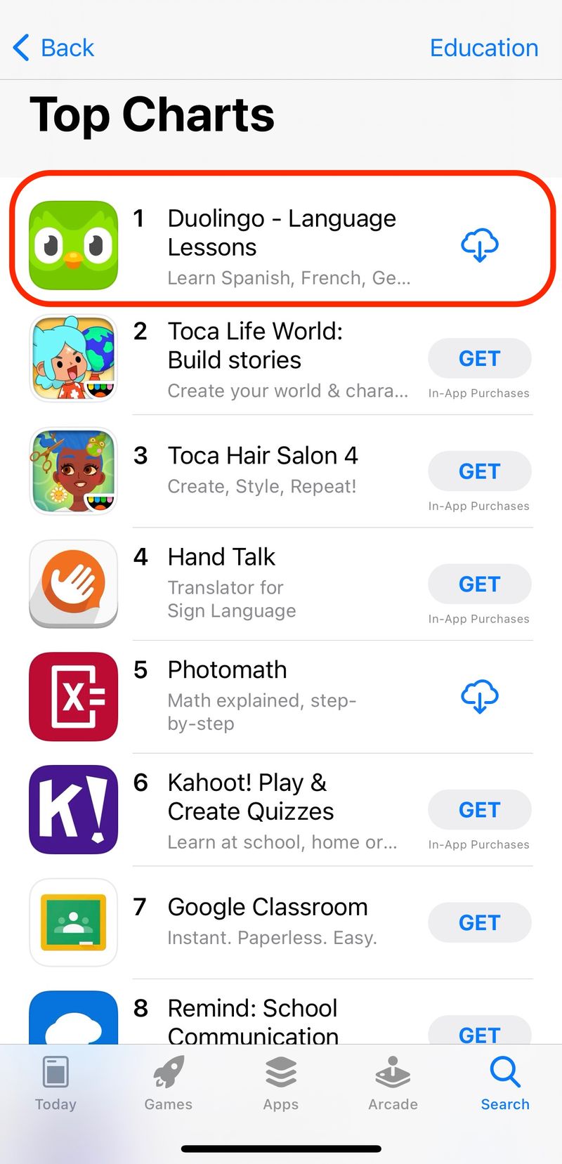Screenshot delle migliori app per l