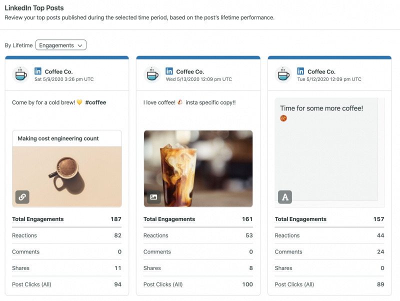 Realice un seguimiento de análisis en profundidad para LinkedIn y otras redes sociales, todo desde un único panel con Sprout Social.