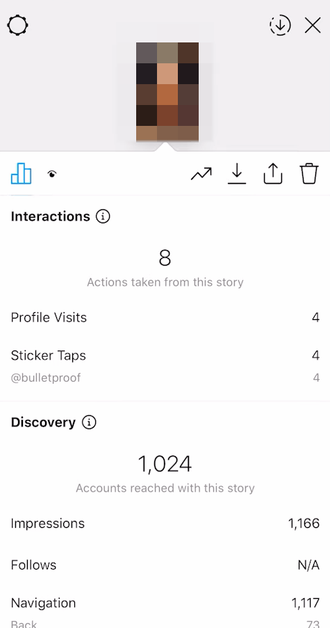 instagram reels doseg primjer