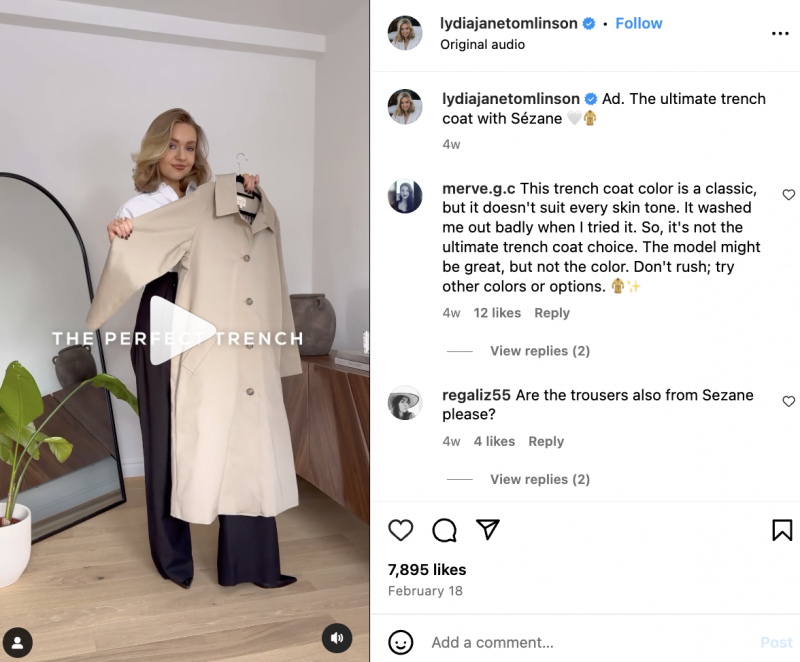   Una publicación patrocinada de Lydia Tomlinson que muestra cómo diseñar una gabardina.
