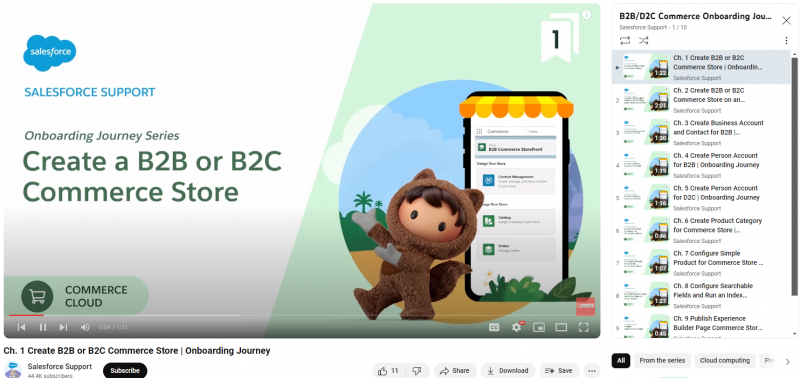   Esempio di video di onboarding della forza vendita