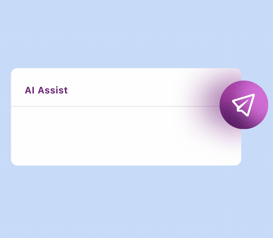 Un breve vídeo de Sprout.'s AI Assist in action, where you can see the product generate posts and asking the user questions