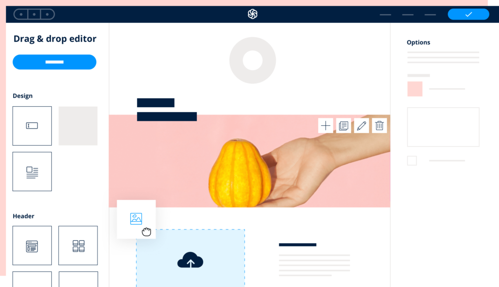 editor emailů sendinblue