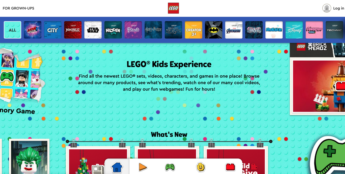 marketing para pais - lego