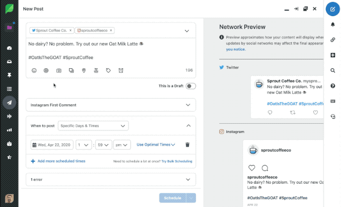 DropboxSproutRéseaux sociaux