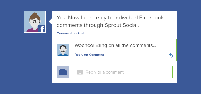 Un modo migliore per continuare la conversazione su Facebook