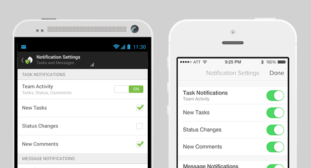 spuntano le notifiche push sui social mobile